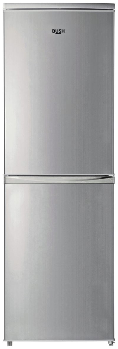 Bush - BFFF50152S - Fridge Freezer- Silver